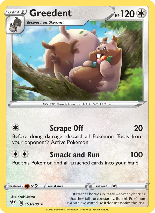 Greedent card