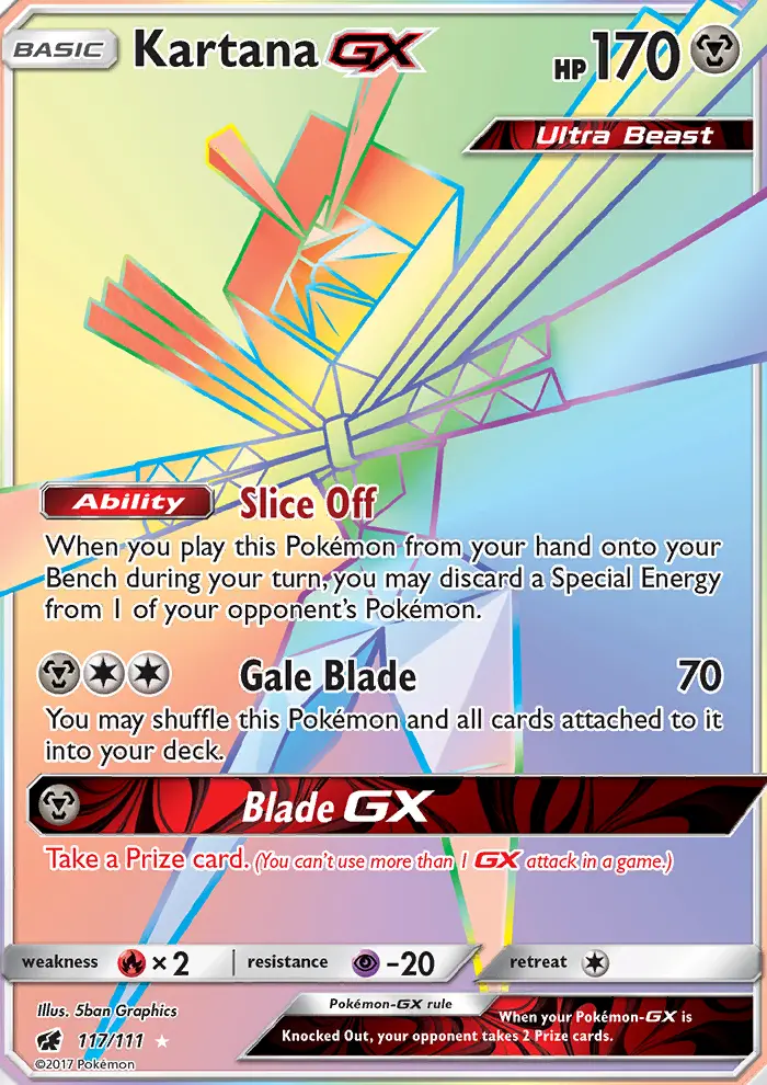 Kartana GX card