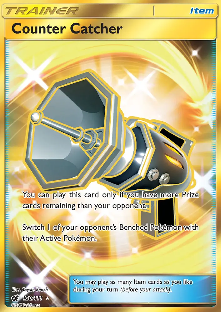 Counter Catcher card