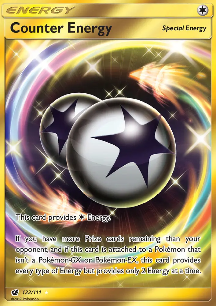 Counter Energy card