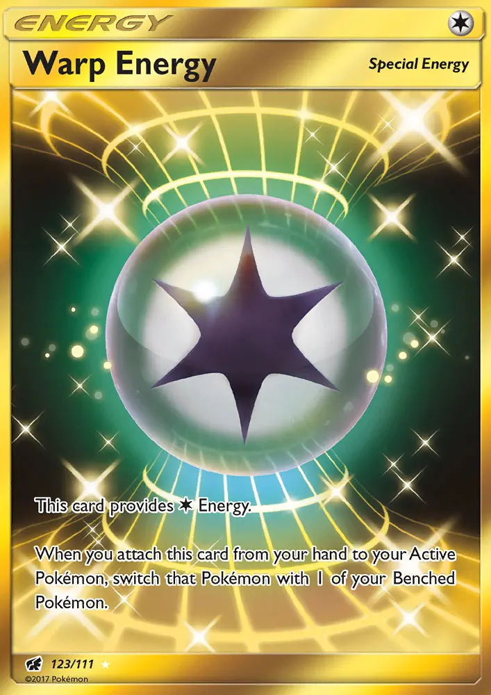Warp Energy card