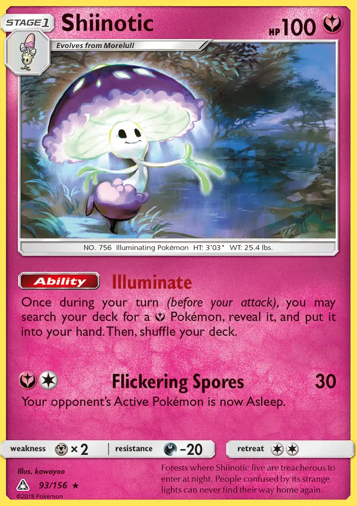 Shiinotic card