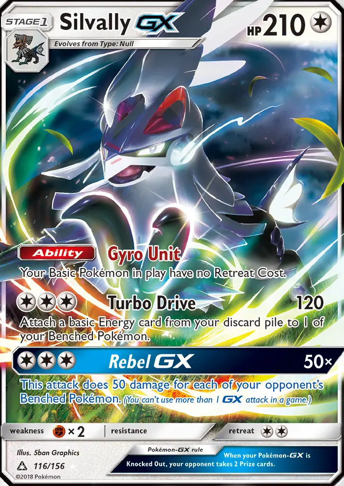 Silvally GX card