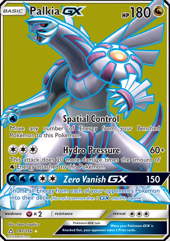 Palkia GX card