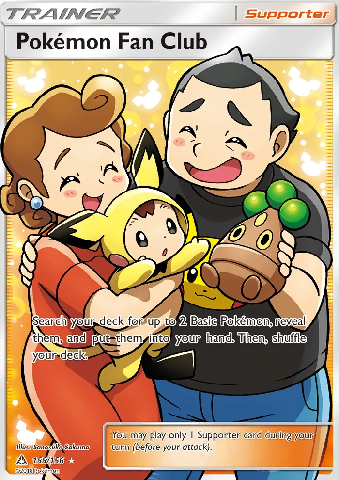 Pokémon Fan Club card