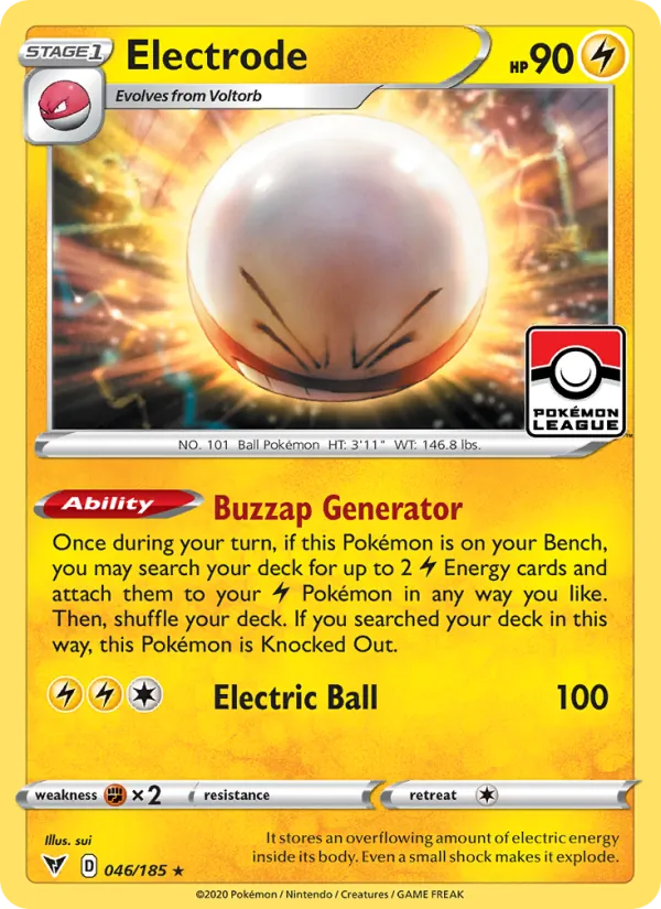 Electrode card