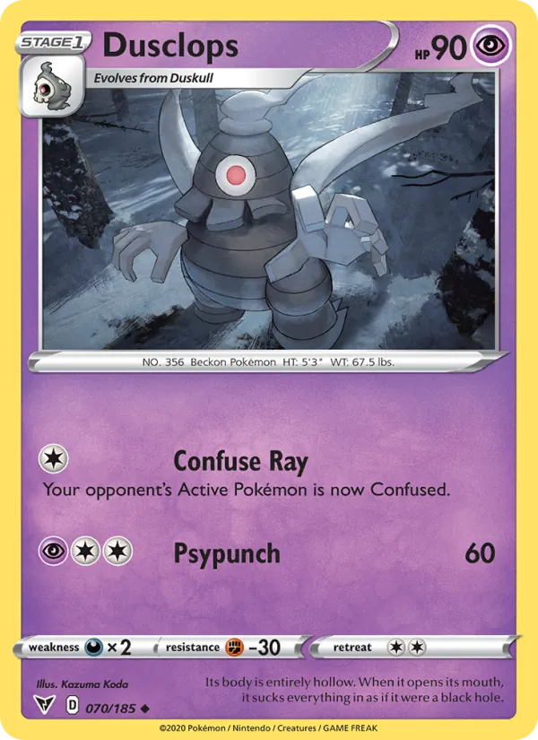 Dusclops card