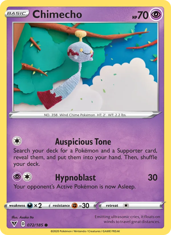 Chimecho card