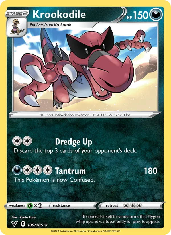 Krookodile card