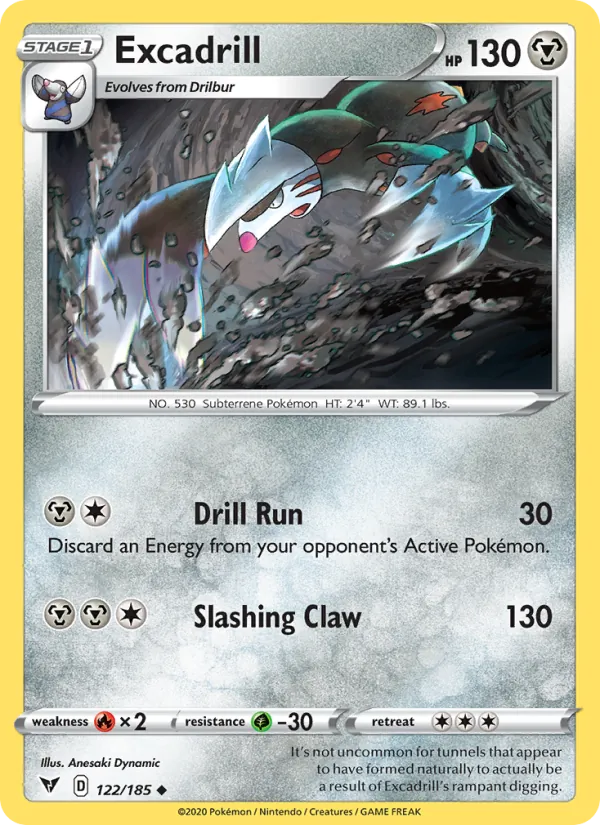 Excadrill card