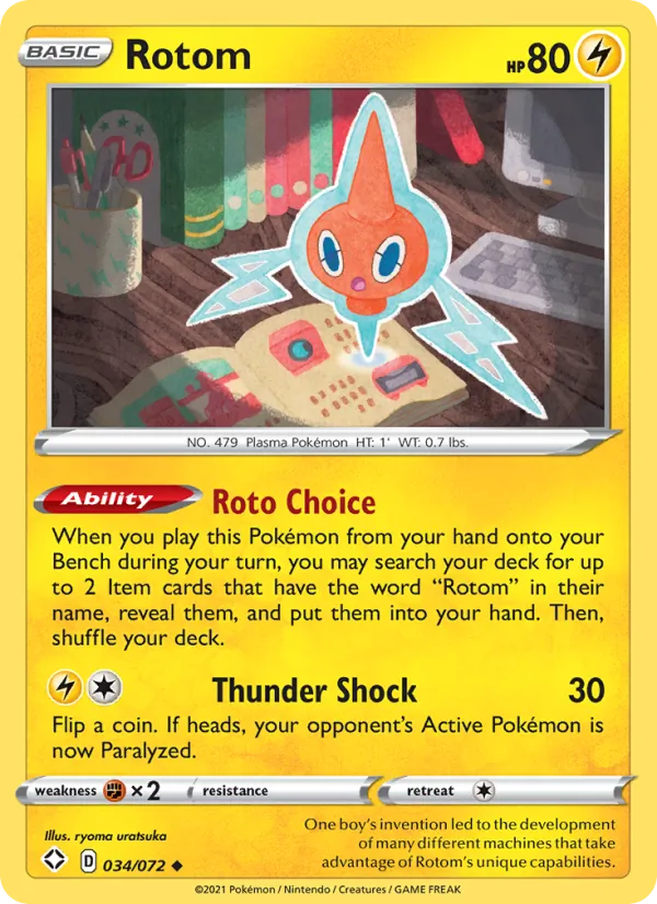 Rotom card