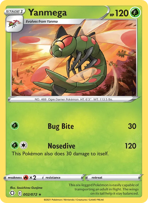 Yanmega card