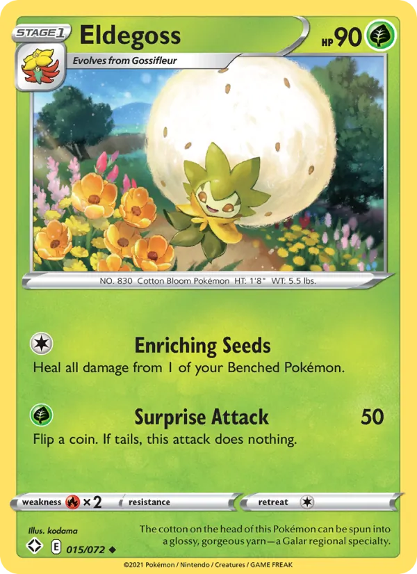 Eldegoss card