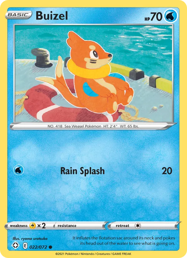 Buizel card