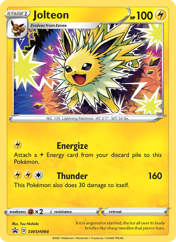 Jolteon V card
