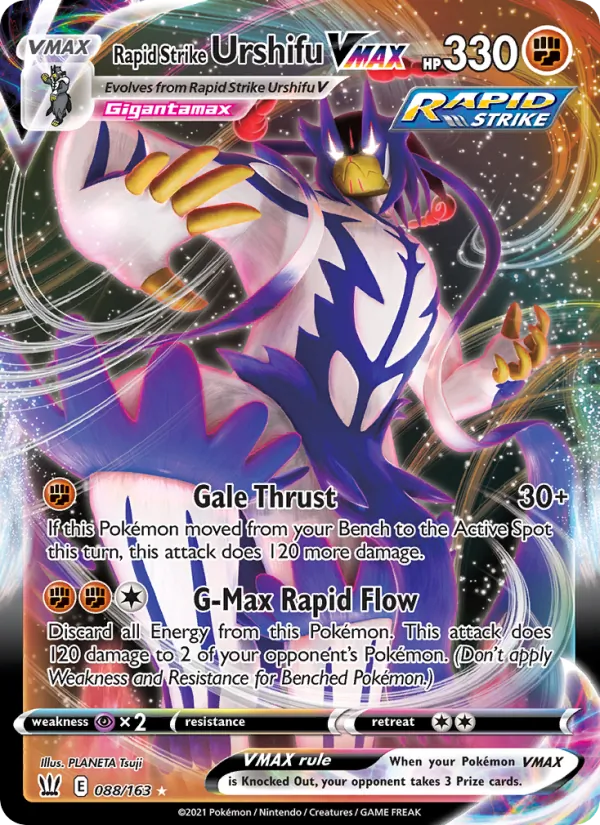 Rapid Strike Urshifu VMAX card