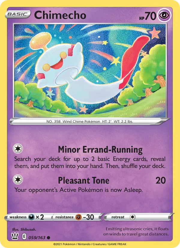 Chimecho card