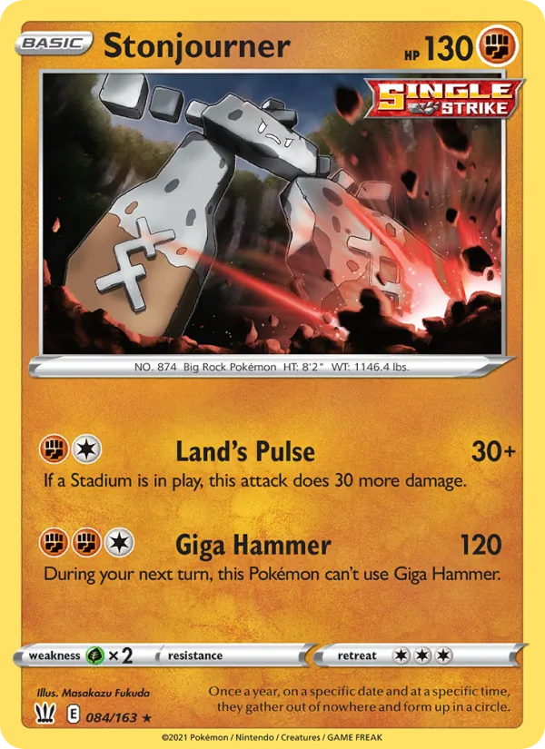 Stonjourner card