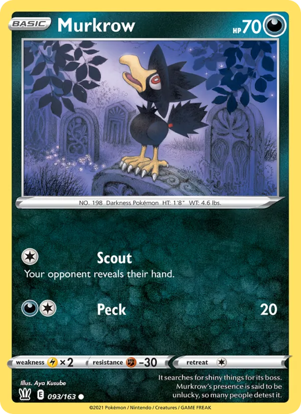 Murkrow card