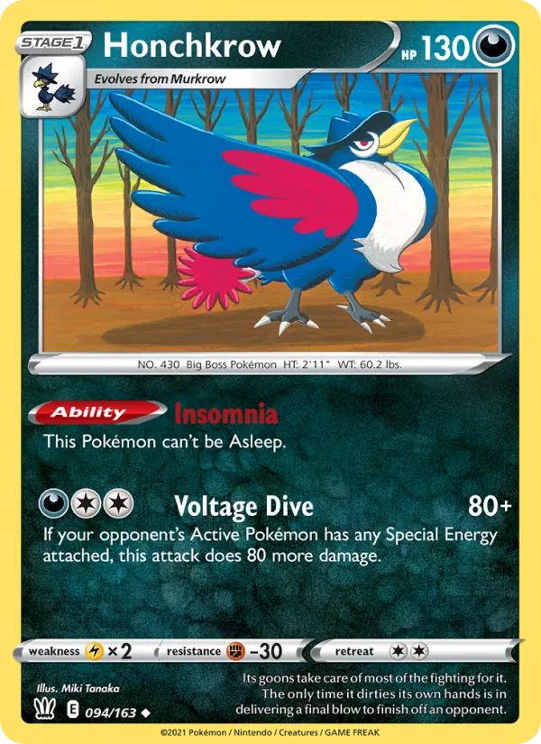 Honchkrow card