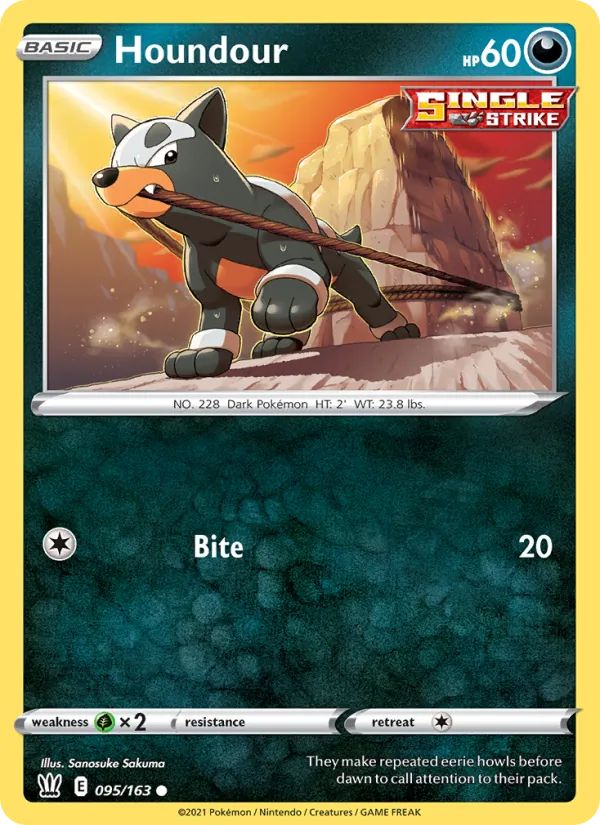 Houndour card