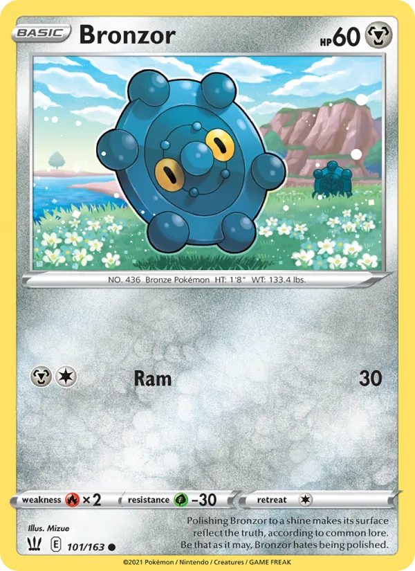 Bronzor card
