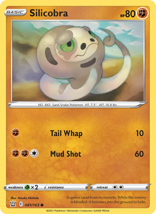 Silicobra card