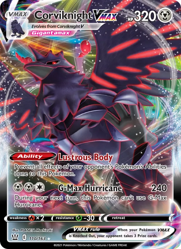 Corviknight VMAX card