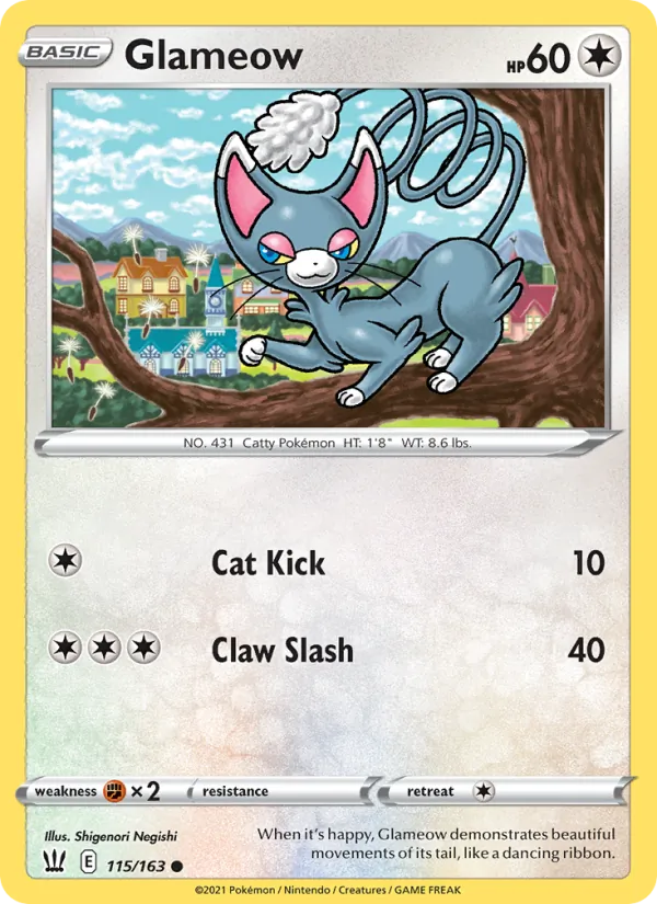 Glameow card