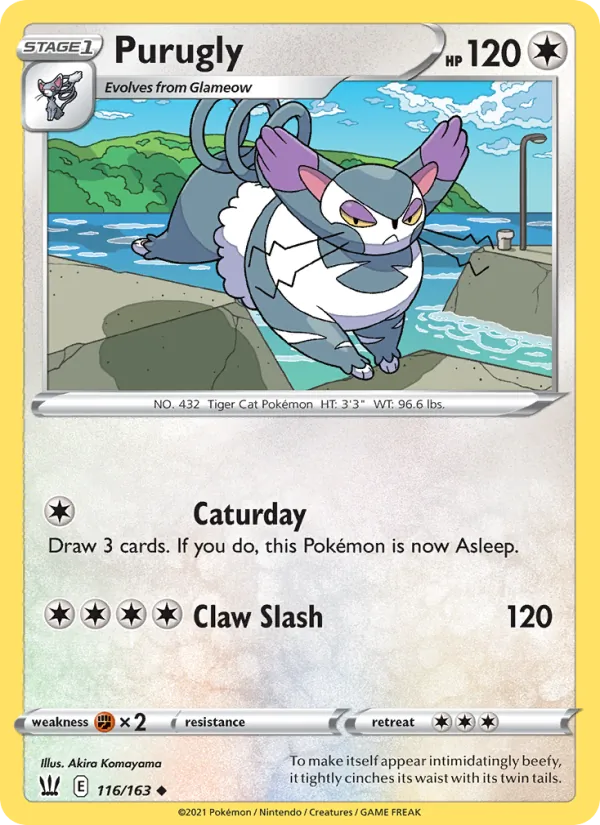 Purugly card