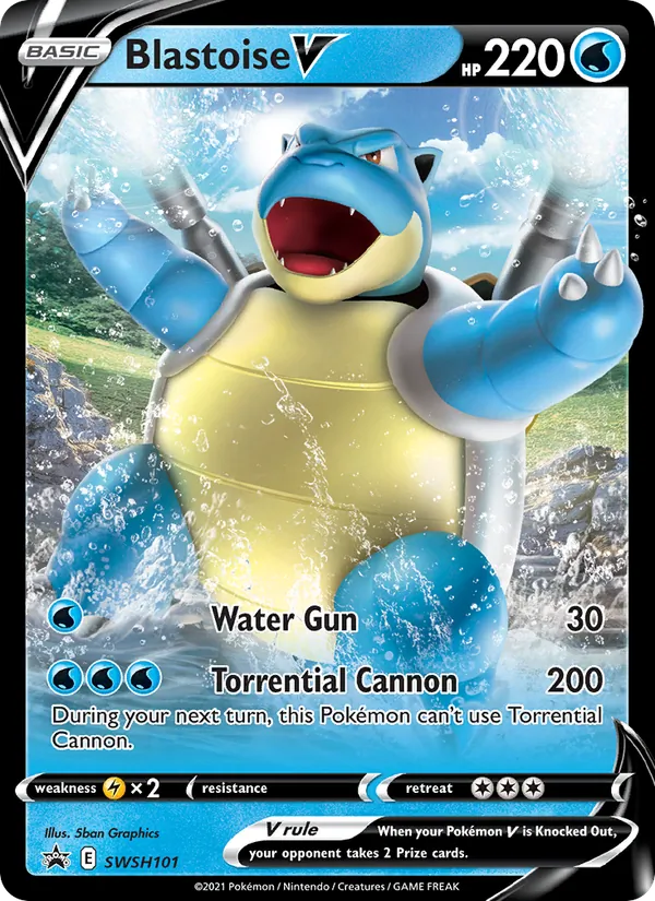 Blastoise V card