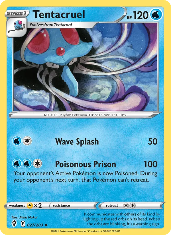 Tentacruel card