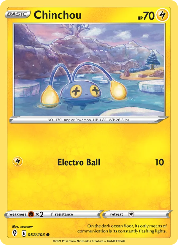Chinchou card