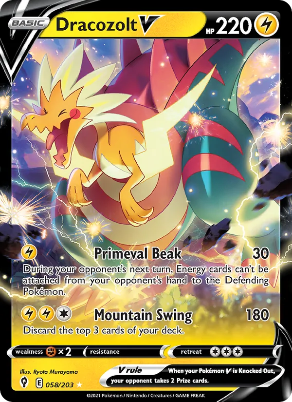Dracozolt V card