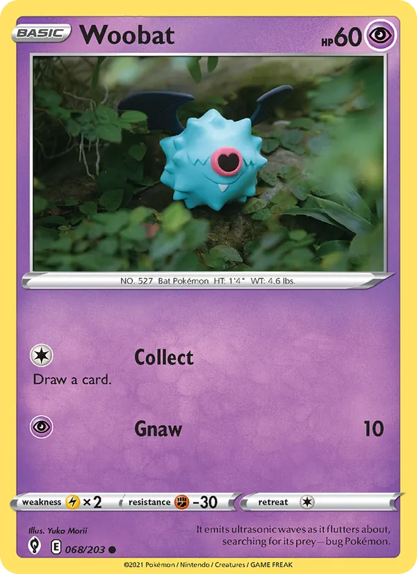 Woobat card