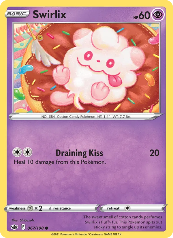 Swirlix card