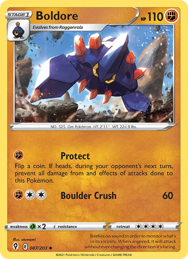 Boldore card