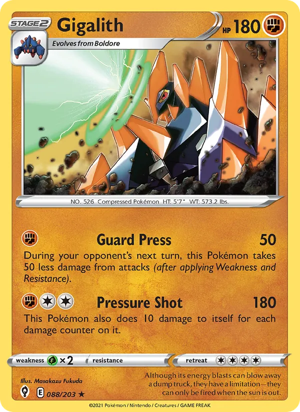 Gigalith card