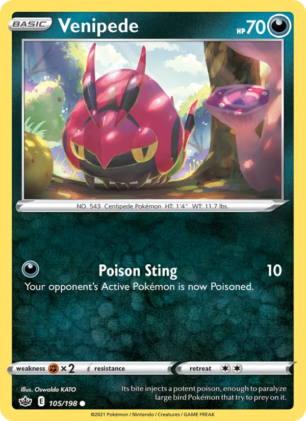 Venipede card