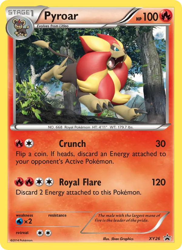 Pyroar card