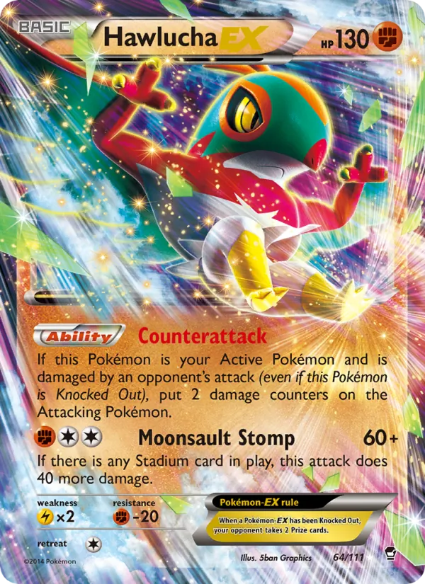 Hawlucha EX card