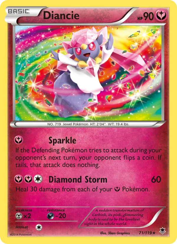Diancie card