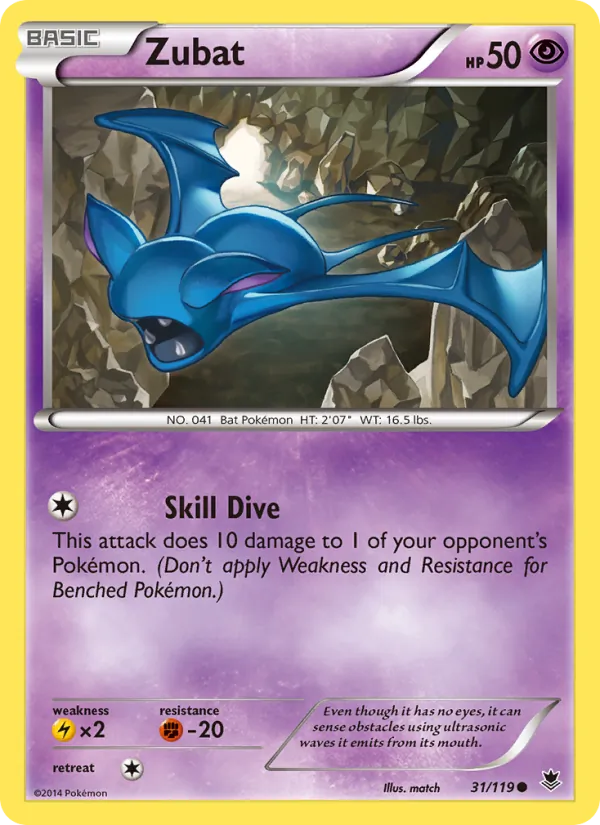 Zubat card