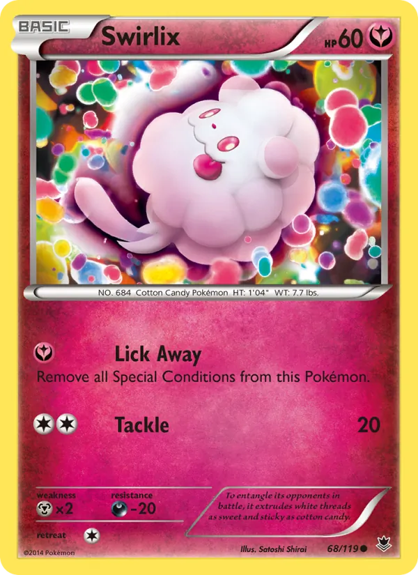 Swirlix card