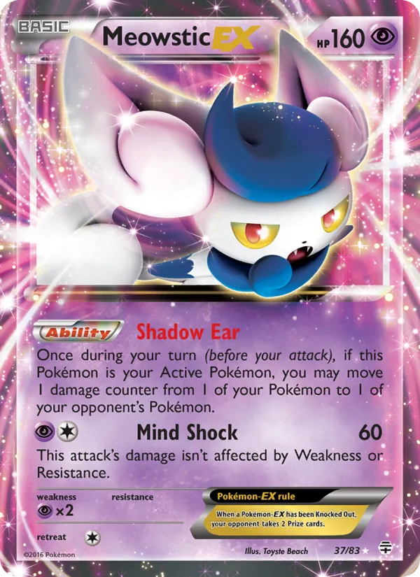 Meowstic card