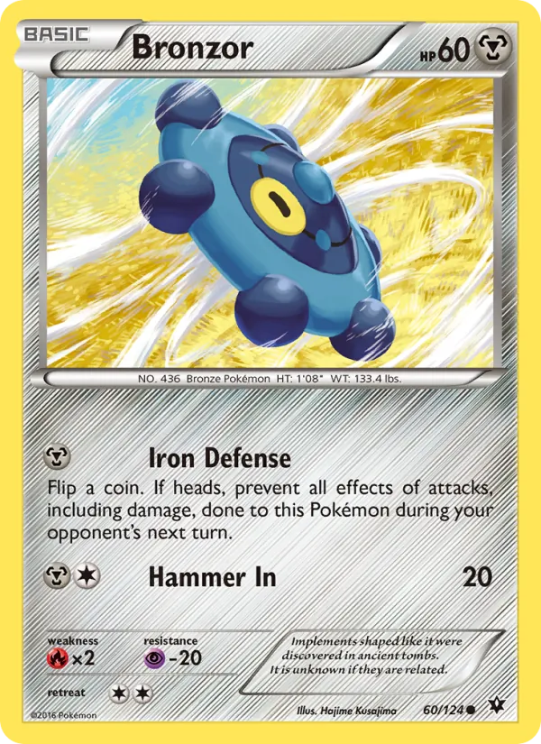 Bronzor card