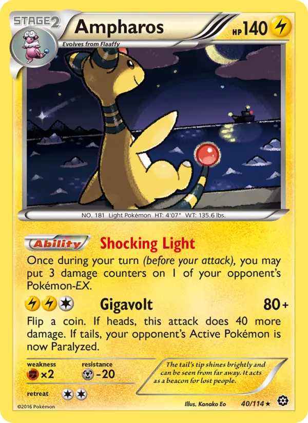 Ampharos card