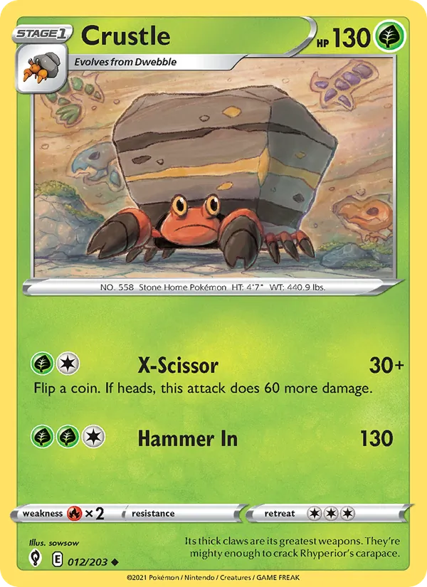 Crustle card