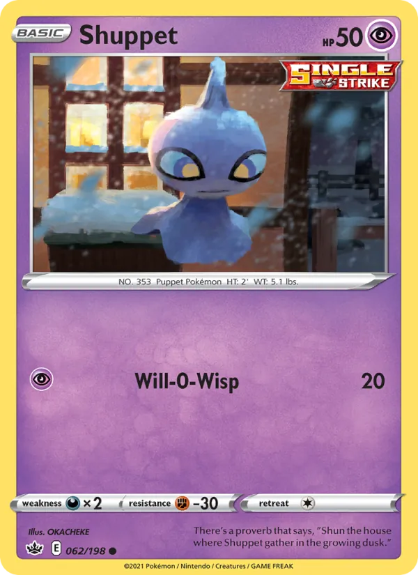 Shuppet card