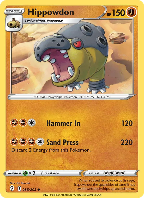 Hippowdon card